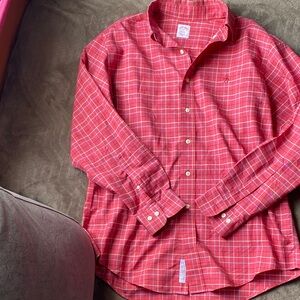 Brooks Brothers Red Plaid Long-Sleeve Button-Down Shirt